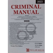 Hind Law House's Criminal Manual 2023 by S. D. Dighe & A. K. Gupte